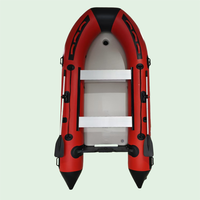 Bateau Gonflable de 2,7 m avec Plancher Gonflable pour la Pêche en Extérieur