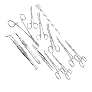 Surgery Sets OF Medical Trauma Pack 13 Pieces Basic Minor Surgery Suture Kit By debonairii