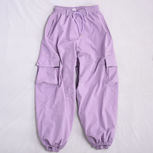 Pantalon de Ski professionnel élevé en plein air Baggy vêtements de Ski imperméables unisexe respirant Double planche pantalon de Ski d'hiver à planche unique - Product Image 1