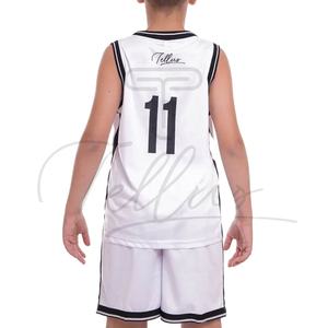 Tenues de basket-ball pour enfants personnalisées de haute qualité, respirantes et à séchage rapide - Product Image 6
