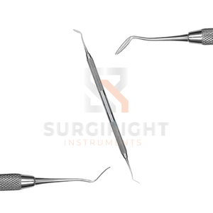Juego de 5 Piezas de Instrumentos Quirúrgicos Orales SurgiRight: Elevadores y Espátulas de Cera Dental Thomas, con un Lado para Amalgama y un Lado para Obturación - Product Image 3