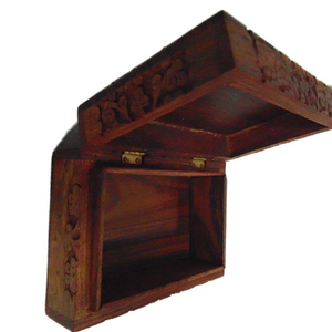 Wholesale Antique Hand Carved <b>Wooden</b> <b>Boxes</b> from India Authentic Vintage Indian Carved <b>Boxes</b> Home Storage Jewelry & Gifts - Product Image 1