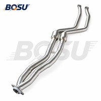 Tuyau de silencieux arrière SS304 Performance pour BMW 135i E82 3.0T 2009-2012 Kit de tuning racing