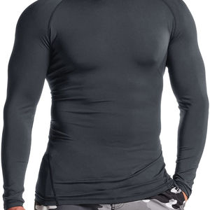 Rashguards MMA sur mesure pour BJJ/Surf - T-shirt de compression à séchage rapide en polyester/nylon, service OEM/ODM - Product Image 4
