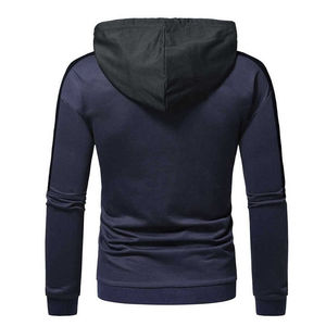 Vente chaude Couleur Personnalisée À Manches Longues Hommes Hoodies Logo Personnalisé Hommes Pull À Capuche pour Vêtements D'hiver ODM OEM - Product Image 3