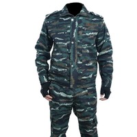 Setelan kamuflase, baju kamuflase lengan panjang, pakaian latihan taktis, baju kamuflase, nyaman, kualitas tinggi, baju luar ruangan