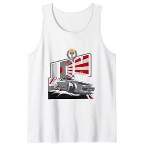 Venta al por mayor de alta calidad hecho con la mejor calidad de impresión gráfica camiseta sin mangas musculosa camiseta sin mangas en estilo único - Product Image 2