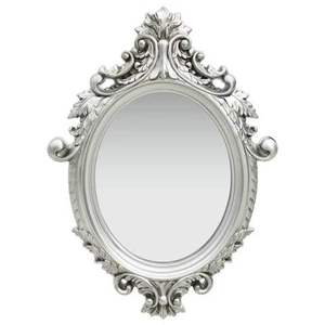 Miroir mural en métal et verre, cadre moderne européen, miroir rond en fer de qualité supérieure, accents muraux, miroirs de salle de bain, miroir mural - Product Image 6