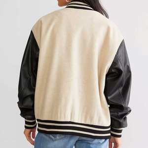 Blouson universitaire femme 2025 – Qualité supérieure, respirant, épaules tombantes – Nouvelle collection tendance pour femme – Vente flash - Product Image 3