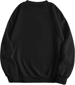 Sweatshirts à col rond pour femmes, sweatshirt à capuche à manches longues, sans effort, chic et ample pour hommes - Product Image 2