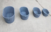 Seau en bois Jardinière en bois