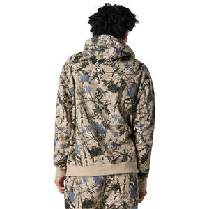 เสื้อกันหนาวแห้งเร็วมีฮู้ดสำหรับผู้ชายผ้าฝ้าย100% เป็นมิตรกับสิ่งแวดล้อมชุดวอร์มพิมพ์ลายพรางแบบพิมพ์ลายทั้งหมด500กรัม - Product Image 4