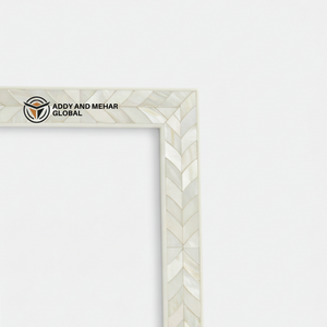Marco de Fotos Artesanal de Nácar, Estilo Costero, con Incrustaciones de Conchas, para Decoración del Hogar, en Venta - Product Image 3