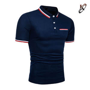 2025 MOQ bajo de manga corta para hombre para camiseta Polo hecha de fábrica con patrón sólido lienzo diseño comprimido precio bajo - Product Image 4