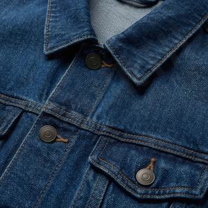 Vestes en jean pour femmes OEM, vêtements en jean décontractés, manteau oversize d'hiver, coton, séchage rapide, respirant, écologique, couleur personnalisée - Product Image 4