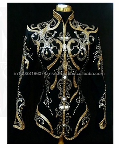 Superventas personalizar carreras de caballos cómodo mostrar a prueba de viento Showmanship chaqueta de caballo transpirable chaqueta de caballo ecuestre - Product Image 2