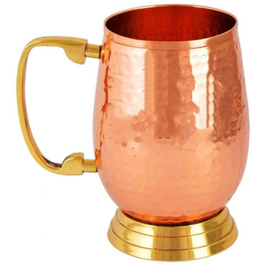Nuevo aspecto con precio razonable Moscow Mule Barrel Mug Hecho por ''Ifkaa Exports PVT. LTD'' con taza de cobre puro de alta calidad - Product Image 5