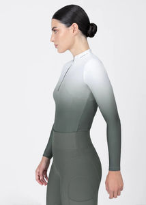 Camiseta de equitación para mujer, ligera, a la moda 2026, transpirable, que absorbe la humedad, tejido elástico deportivo, top para montar a caballo - Product Image 2