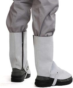 อุปกรณ์ป้องกันขาสำหรับงานเชื่อมหนังแบบขายส่ง พร้อมสีและขนาดที่กำหนดเอง รับประกัน 3 ปีโดย Standard International - Product Image 2