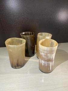 Verre à boire authentique en corne de viking |   Gobelet en corne naturelle fait à la main - Product Image 3