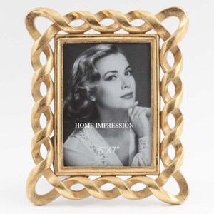 Set 3 Different Sizes Solid Brass <b>Metal</b> <b>Photo</b> <b>Frame</b> Finest Quality Customized Shapes Home Side Table Durable Eco-Friendly Low - Product Image 2