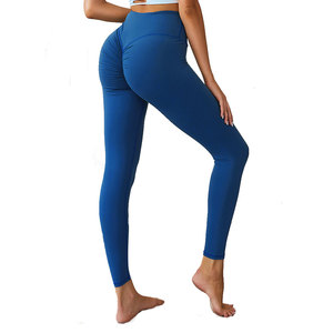 OEM y ODM de cintura alta levantamiento de glúteos entrenamiento gimnasio Fitness Yoga pantalones Legging Yoga deportes moda Casual Leggings para mujeres - Product Image 5