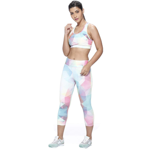 Ensemble de costume de yoga à manches courtes sans couture pour femmes Drop Shipping Fitness Sports Yoga Sets Fitness Women - Product Image 5
