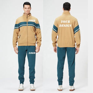 Vente en gros, ensemble sport personnalisé pour homme, survêtement de compression, combinaison de course, vêtements d'entraînement, ensemble fitness - Product Image 1