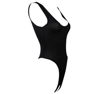 Ensemble 2 pièces de maillot de bain sexy grande taille personnalisé pour femme, 100 % polyester, avec logo frontal, idéal pour la plage - Product Image 4