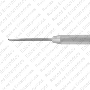 RAICES Enterprises Élévateur périosteal de style Cloward, pointe incurvée arrondie et aiguisée, 7 1/4 po (18,5 cm), instrument chirurgical orthopédique CE - Product Image 4