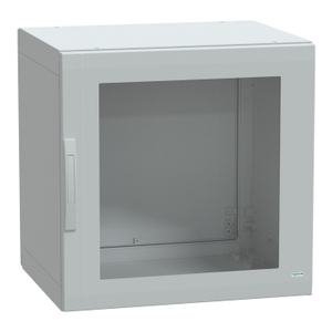 Per SCHNEIDER ELECTRIC NSYPLA776TG 750x750x620mm Armadio Elettronico Verticale da Pavimento in Poliestere per Strumenti, Finitura Thalassa PLA Lucida - Product Image 1