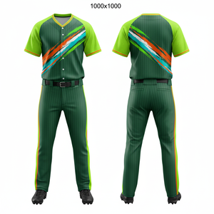 Uniforme de Béisbol al por Mayor 2026, Ropa Deportiva de Malla Ligera de Secado Rápido, Sublimación con Nombre y Número del Equipo - Product Image 6