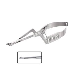 Pinces à tumeur vasculaire manuelles Yasargil en acier inoxydable de 22 cm, mâchoires en forme de cuillère, ensemble d'instruments chirurgicaux Hosanna réutilisables - Product Image 3