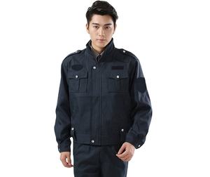 Conjuntos de uniformes de guardia de seguridad para exteriores, poliéster de alta calidad, algodón, transpirable, secado rápido, alta visibilidad, trajes Unisex de talla grande - Product Image 3