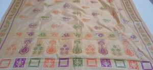 Precioso Sari de seda Banarasi: la esencia de la cultura india Banarasi Handloom Silk Saree Un imprescindible para cada colección étnica - Product Image 2