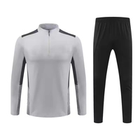 Survêtement de football personnalisé pour hommes avec logo, respirant, léger, manches longues, nouvelle collection, vêtements de sport confortables, veste de club