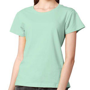 Camiseta OEM para Mujer, Corte Regular, Manga Corta, Cuello Redondo, con Talla y Diseño Personalizados - Product Image 2