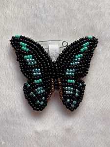 Broches perlées Broche design faite à la main. Accessoires de haute qualité. Broche design unique. Baby shower meilleur cadeau. - Product Image 5