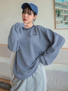 Sweatshirts pour femmes confortables et respirants Sweatshirts en molleton de coton de haute qualité - Product Image 6