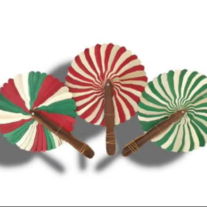 Ventilador de mano de bambú, ventilador plegable hecho a mano de Material de bambú natural para refrigeración y decoración artística hecho en Vietnam - Product Image 1