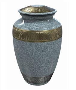 Urne funéraire américaine moderne pour cendres, urne design Charles, urne européenne en cuivre pour cendres humaines, urne décorative en métal pour cendres. - Product Image 2