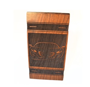 Boîte de voiture URN Muscle Crémation pour amoureux Funérailles en bois avec gravure Pour collectionneurs de voitures - Product Image 6