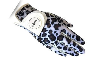 Gants de golf pour femmes, prix de gros, cuir cabretta respirant, qualité AAA, main gauche/droite, fabrication personnalisée OEM - Product Image 2