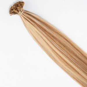 Extensions à pointes plates de qualité supérieure, cheveux vierges indiens Remy, 100% cuticules alignées, double trame machine, toutes les couleurs, teignables, best-seller - Product Image 2