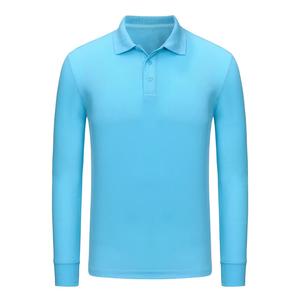 Polo d'été à la mode pour hommes avec logo personnalisé Nouveau style d'affaires Tops à manches courtes ODM Vêtements en tissu teints en couleur unie - Product Image 2