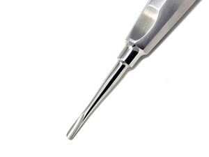 Ensemble de 2 instruments dentaires allemands à manche creux, manuels, pour droitier et gaucher, chirurgicaux - Product Image 2