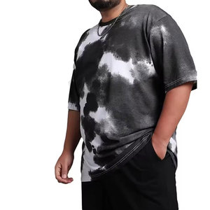 T-shirt pour hommes nouvelle mode T-shirt personnalisé pour hommes T-shirt d'été surdimensionné uni 100% coton pour hommes - Product Image 2