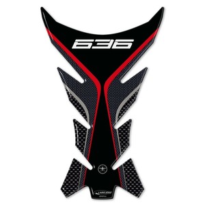 แผ่นรองถังน้ำมัน3D สำหรับ Kawasaki ZX-6R สำหรับ Ninja 636อุปกรณ์เสริมรถจักรยานยนต์ที่รองรับ - Product Image 1