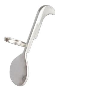 Juego de instrumentos equinos para ganado veterinario Cuchillo de embriectomía de Linde con hoja de acero curvada Anillo más fino Certificado CE Clase II - Product Image 6