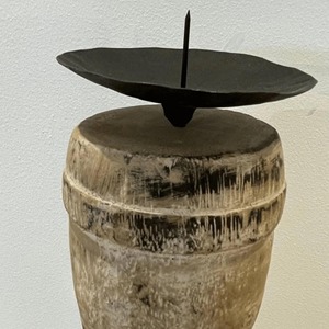 Candelabro de Madera Vintage, Elegante Centro de Mesa, Adorno Decorativo con Estilo, Decoración Rústica y Acogedora para el Hogar - Product Image 2